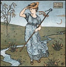 Sowerby Nursery Rhyme pattern 1263 - Little Bo Peep