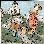 Sowerby Nursery Rhyme pattern 1281 - Jack and Jill
